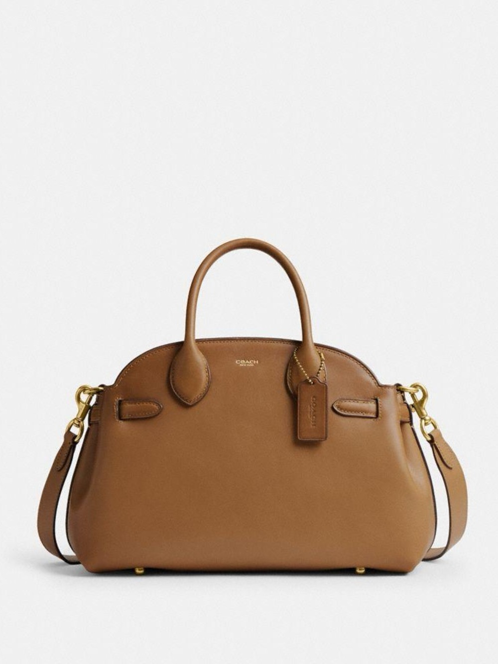 Coach NWT Empire 28 Satchel Honeybrown